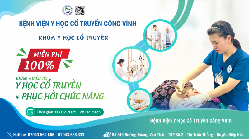 [BỆNH VIỆN Y HỌC CỔ TRUYỀN CÔNG VĨNH]: THƯ GỬI QUÝ KHÁCH HÀNG, QUÝ ĐỐI TÁC NHÂN DỊP NĂM MỚI 2025