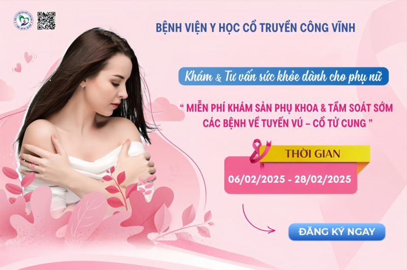 CHÀO XUÂN ẤT TỴ - TẶNG LỘC KHỎE ĐẦU NĂM CÙNG BỆNH VIỆN Y HỌC CỔ TRUYỀN CÔNG VĨNH