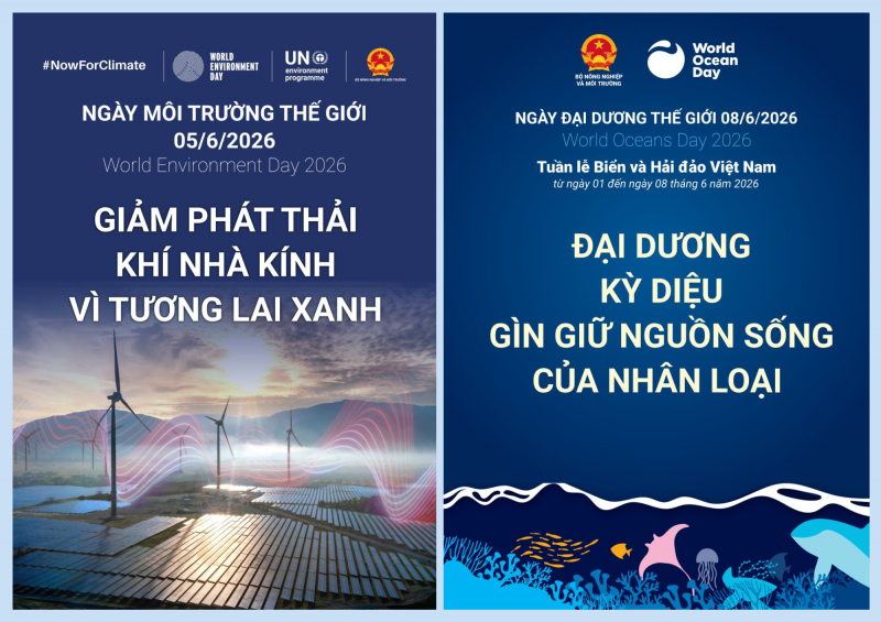 HƯỞNG ỨNG NGÀY MÔI TRƯỜNG THẾ GIỚI 05/6, THÁNG HÀNH ĐỘNG VÌ MÔI TRƯỜNG NĂM 2026